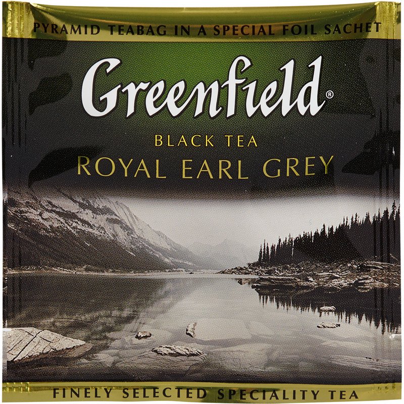Чай Greenfield Royal Earl Grey черн фольг. пирамидки 20 пак/уп