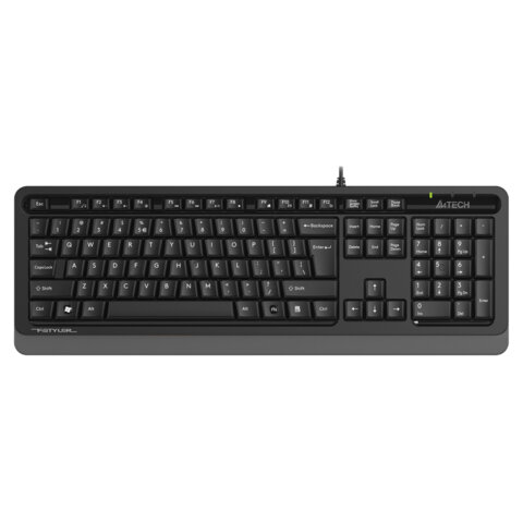 превью Клавиатура проводная A4TECH Fstyler FKS10, USB, 104 кнопки, черная