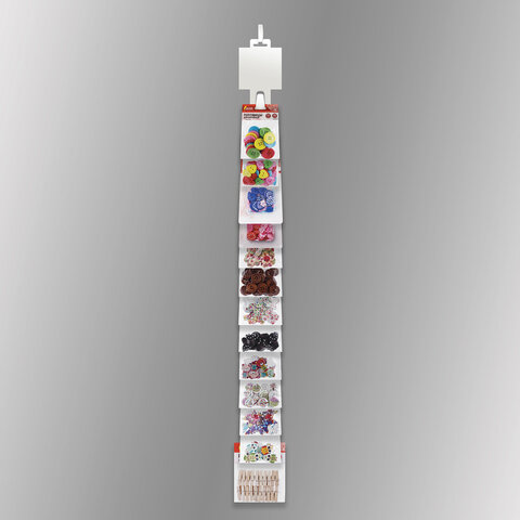 Стриплента на 13 замков, 980×50 мм, с топпером, толщина 0.5 мм, полипропилен, NoName 