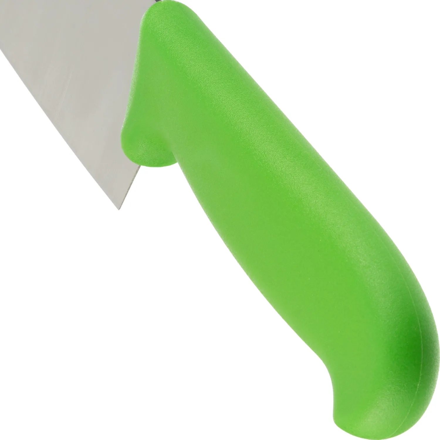 Нож поварской лез 300 мм толщ 2 мм 3Cr13 зел пластиковая ручка