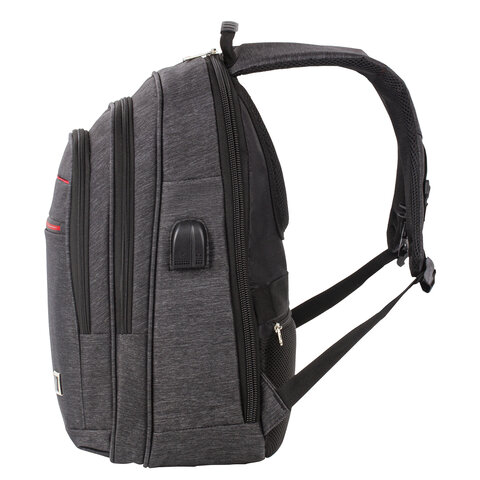Рюкзак BRAUBERG BUSINESS универсальныйс отд. для ноутбукаUSB-портProgress48×14х34 см229873