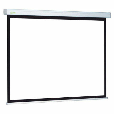 Экран Cactus Wallscreen CS-PSW-127X127, 127×127 см, 1:1, настенно-потолочный, белый
