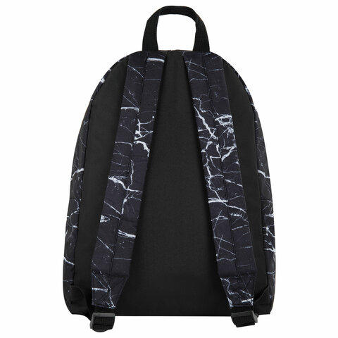 Рюкзак BRAUBERG универсальный, сити-формат, «Black marble», 20 литров, 41×32х14 см