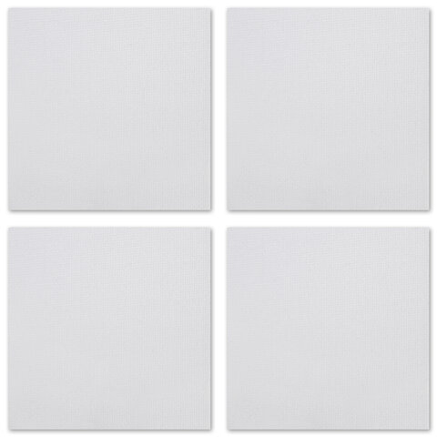 Холсты на магните квадратные НАБОР 4 шт.7.5×7.5 см280 г/м2100% хлопокBRAUBERG ART CLASSIC192333
