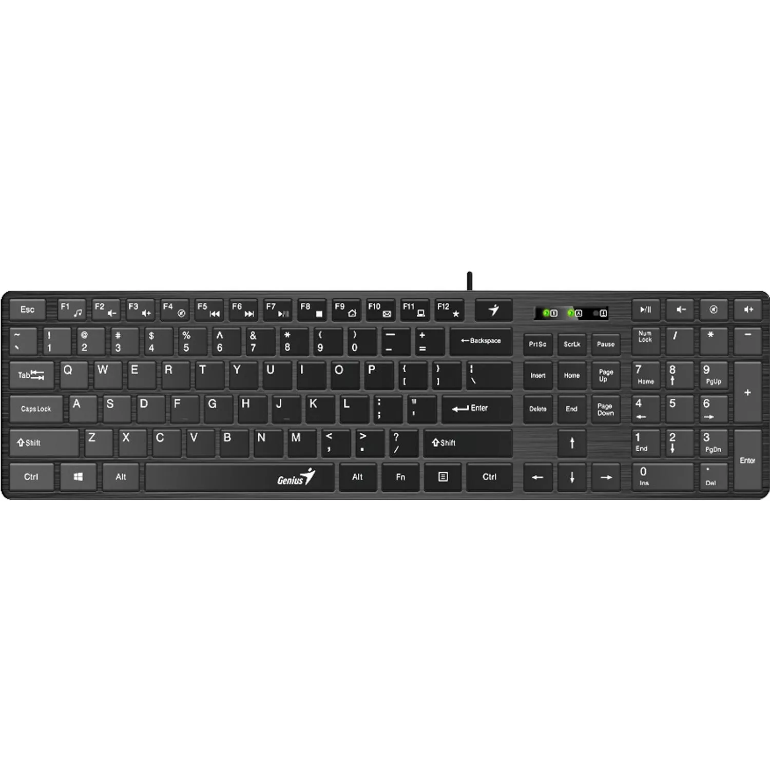 превью Клавиатура проводная Genius SlimStar 126 (31310017417)
