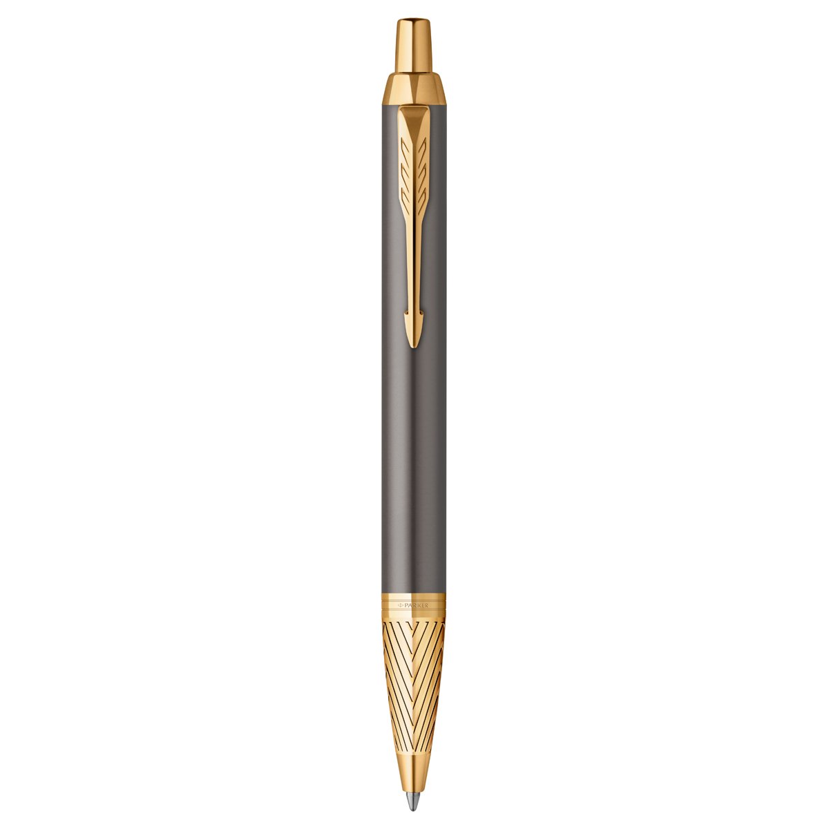 превью Ручка шариковая Parker «IM PRM ARROW GT» синяя, 1.0мм, кнопочн., подарочная упаковка