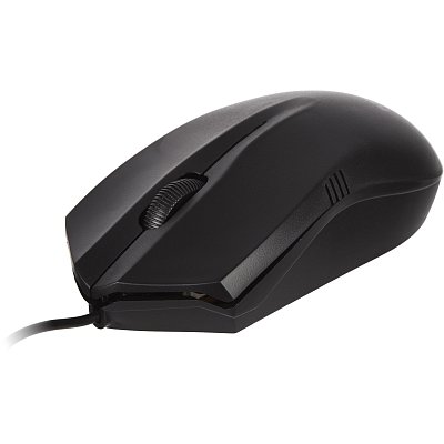 Мышь компьютерная ProMega E-M236 черная, USB, 1000DPi, 120×62x38мм