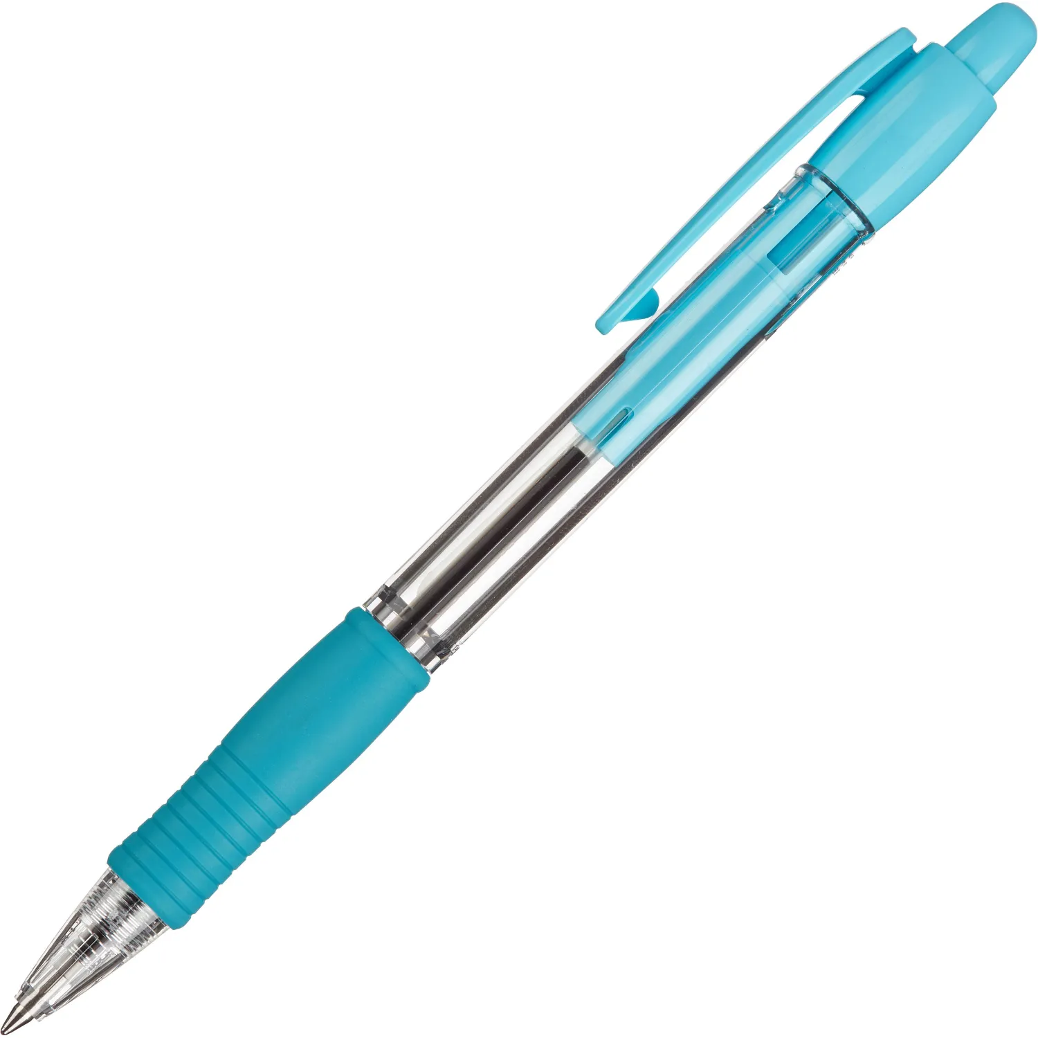 превью Ручка шариковая автоматическая Pilot Super Grip BPGP-10R-F SL синяя (толщина линии 0.22)
