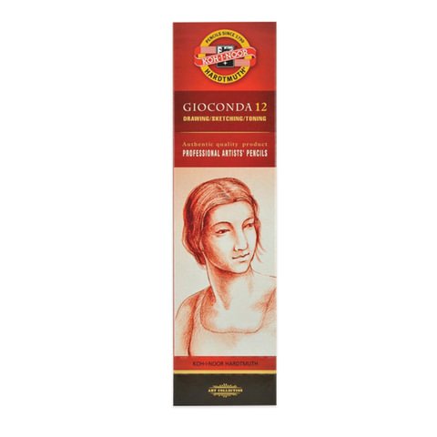 Карандаш меловой KOH-I-NOOR, 1 шт., «Gioconda», белый