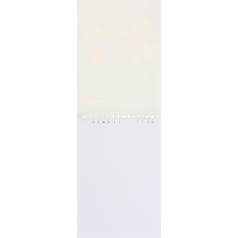 Скетчбук Комус Арт Студия А5(148×207 мм),40 л, белая бумага 120 г/м2, гребень