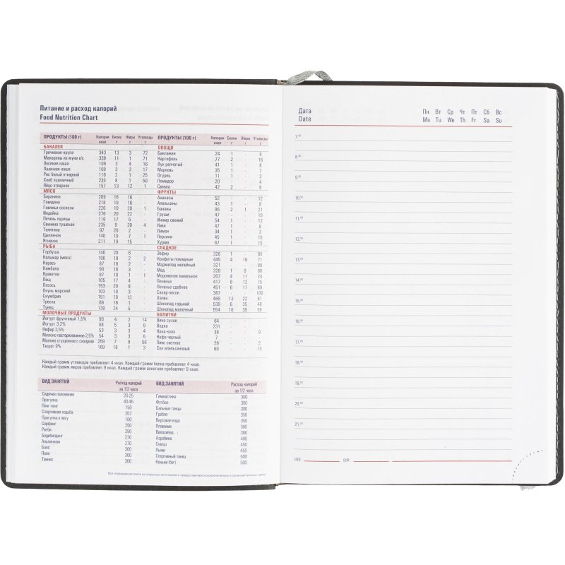 Ежедневник недатированный Attache искусственная кожа Soft Touch А5 180 листов темно-синий (143×210 мм)