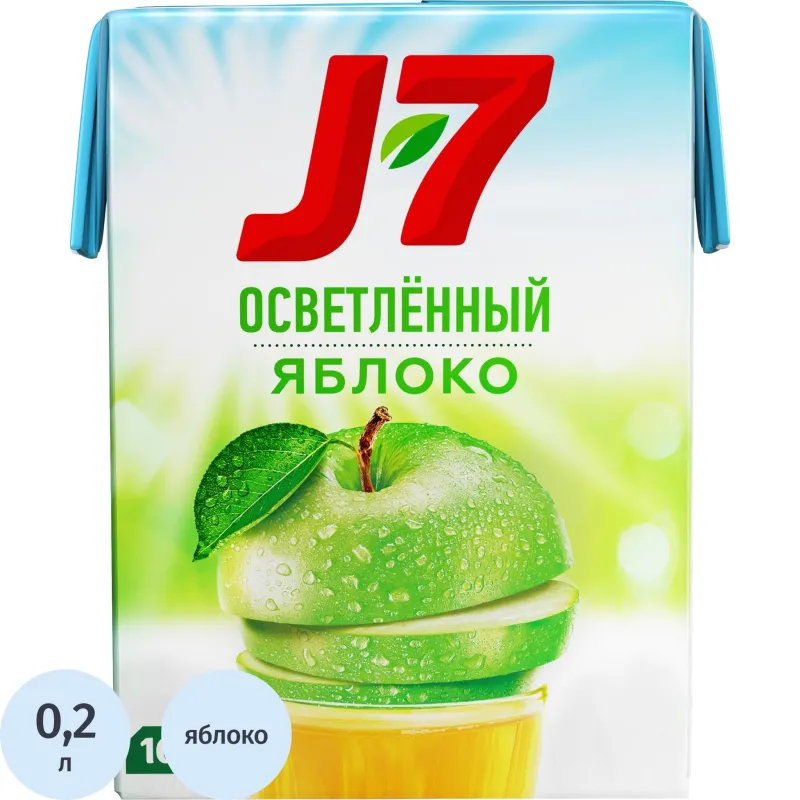 превью Сок J7 яблочный 0.2 л