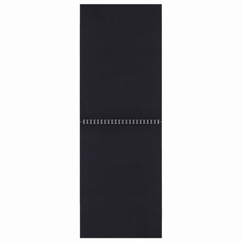 Скетчбук, черная бумага 120 г/м2, 195×300 мм, 30 л., гребень, SoftTouch, выборочный лак, «Авокадо»
