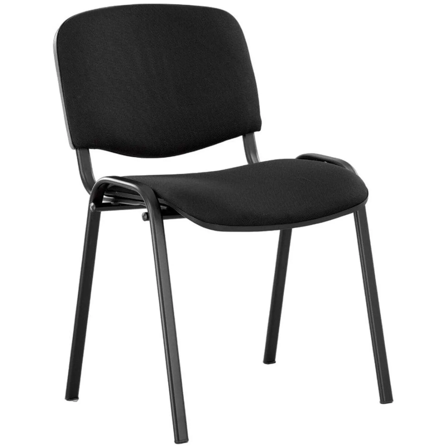 Стул офисный Easy Chair Изо/Iso чёрный (ткань, металл) (1332050)