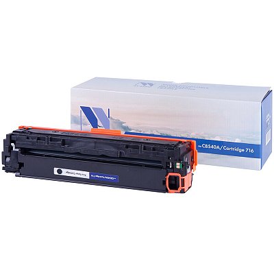 Картридж совм. NV Print CB540A/Cartridge 716 черный для HP Color LJ CM1312/CP1215/1515/1518(2200стр)