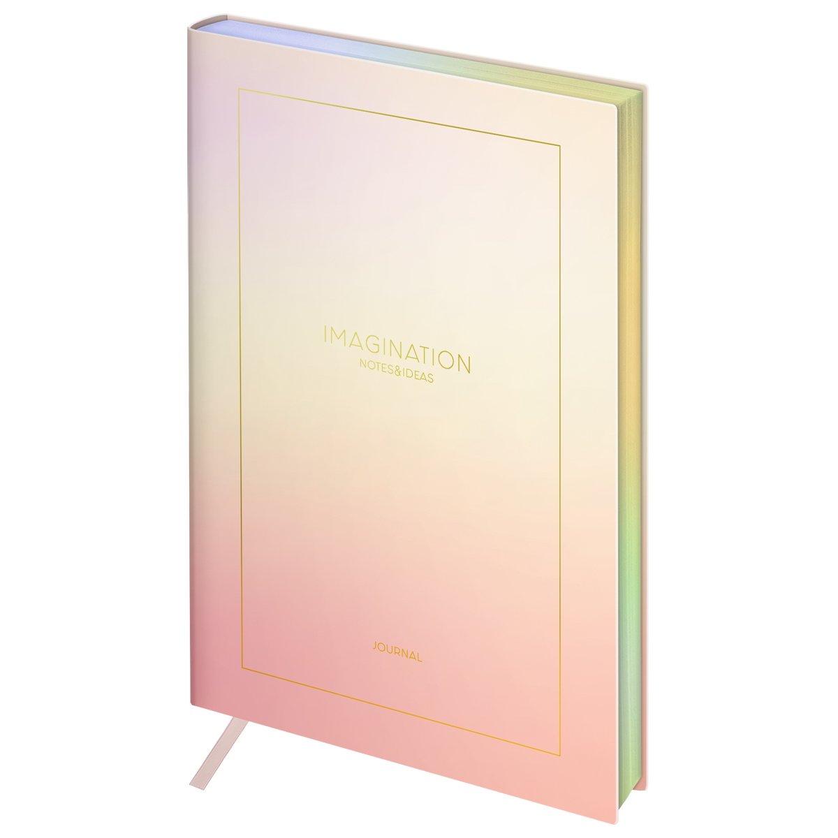 Ежедневник недатированный, А5, 136л., кожзам, Greenwich Line «Imagination. Glow», тон. блок, фольгир. срез