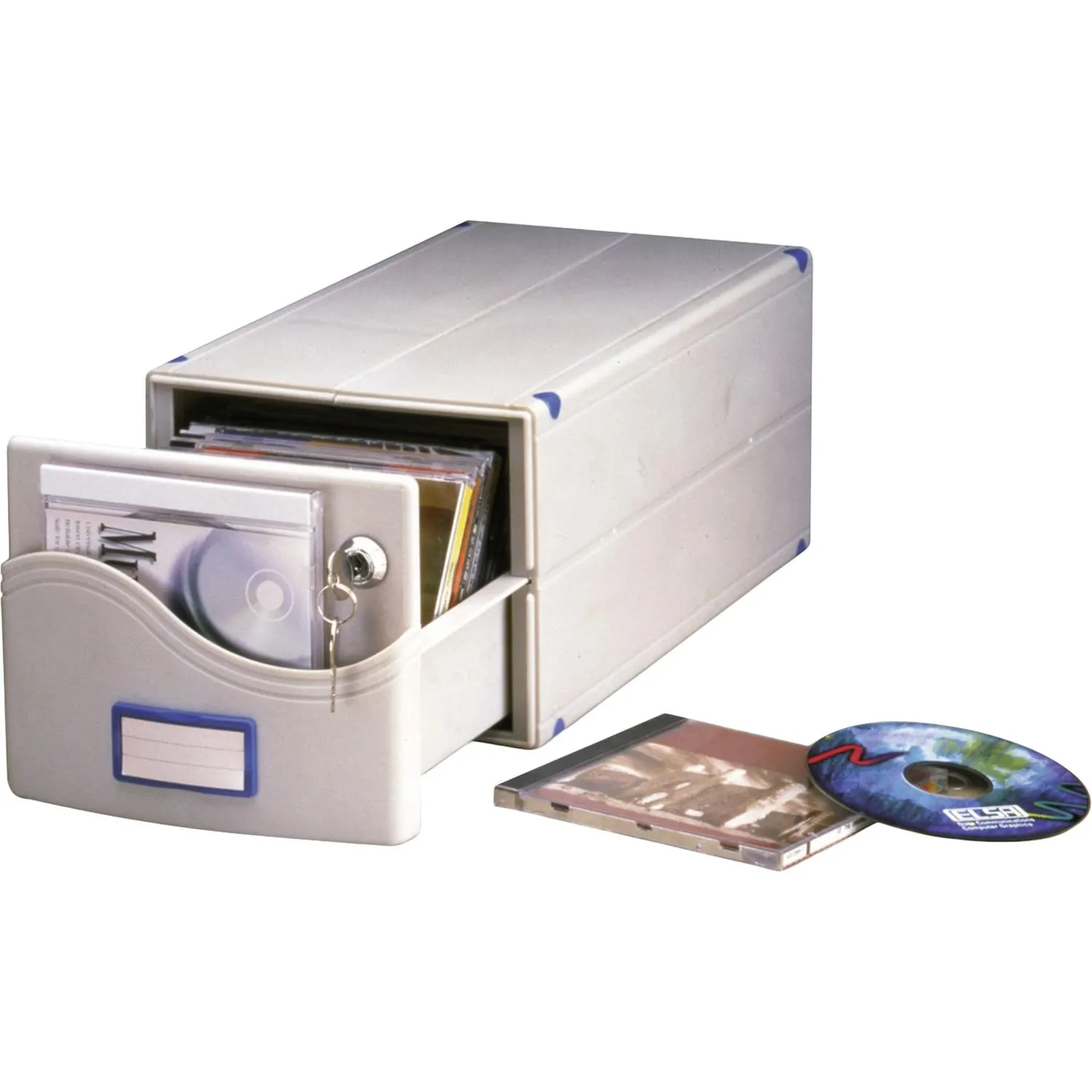 превью Бокс для CD/DVD дисков ProfiOffice МВ-30 на 30 дисков CD-box