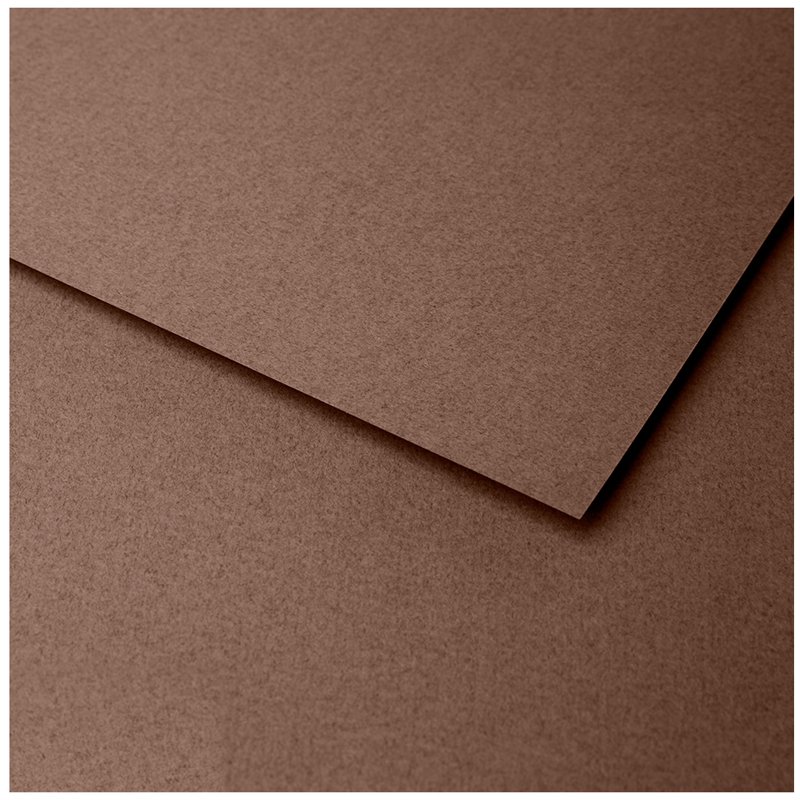 Бумага для пастели 25л. 500×650мм Clairefontaine «Ingres», 130г/м2, верже, хлопок, коричневый