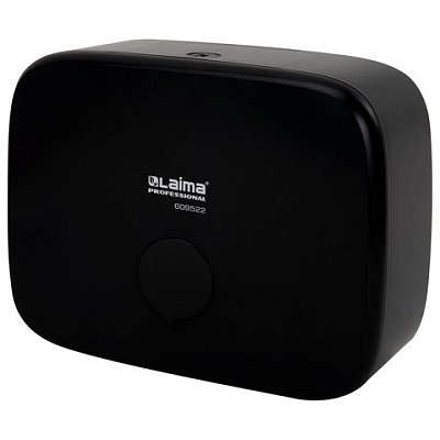 Диспенсер для полотенец LAIMA PROFESSIONAL PREMIUM BLACK (Система H2), Z-сложения, черный, ABS-пластик