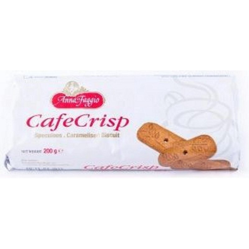 превью Печенье песочное Anna Faggio Cafe Crisp карамельное 200 г