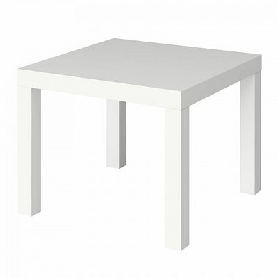 Стол журнальный «Лайк» аналог IKEA (550×550х440 мм)белый