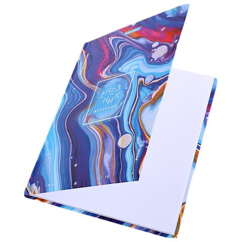 Дневник 5-11 класс 48 л., твердый, BRAUBERG, глянцевая ламинация, с подсказом, «Marble»