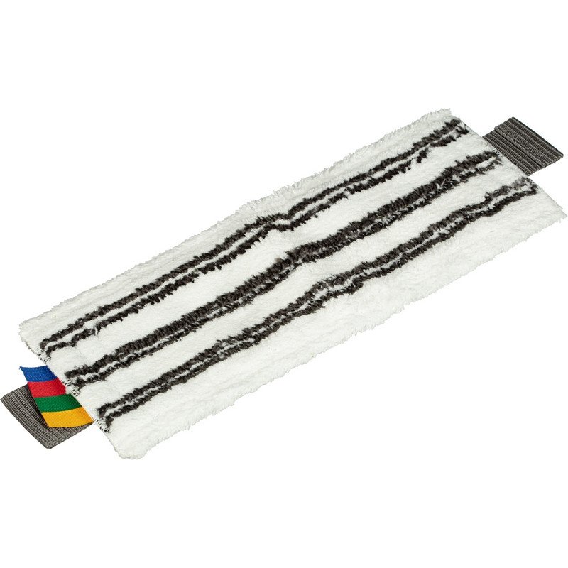 превью Насадка МОП плоская Vileda МикроПлюс УльтраСпид Про полиэстер/полиамид 42×16 см белый/черный (артикул производителя 167291)