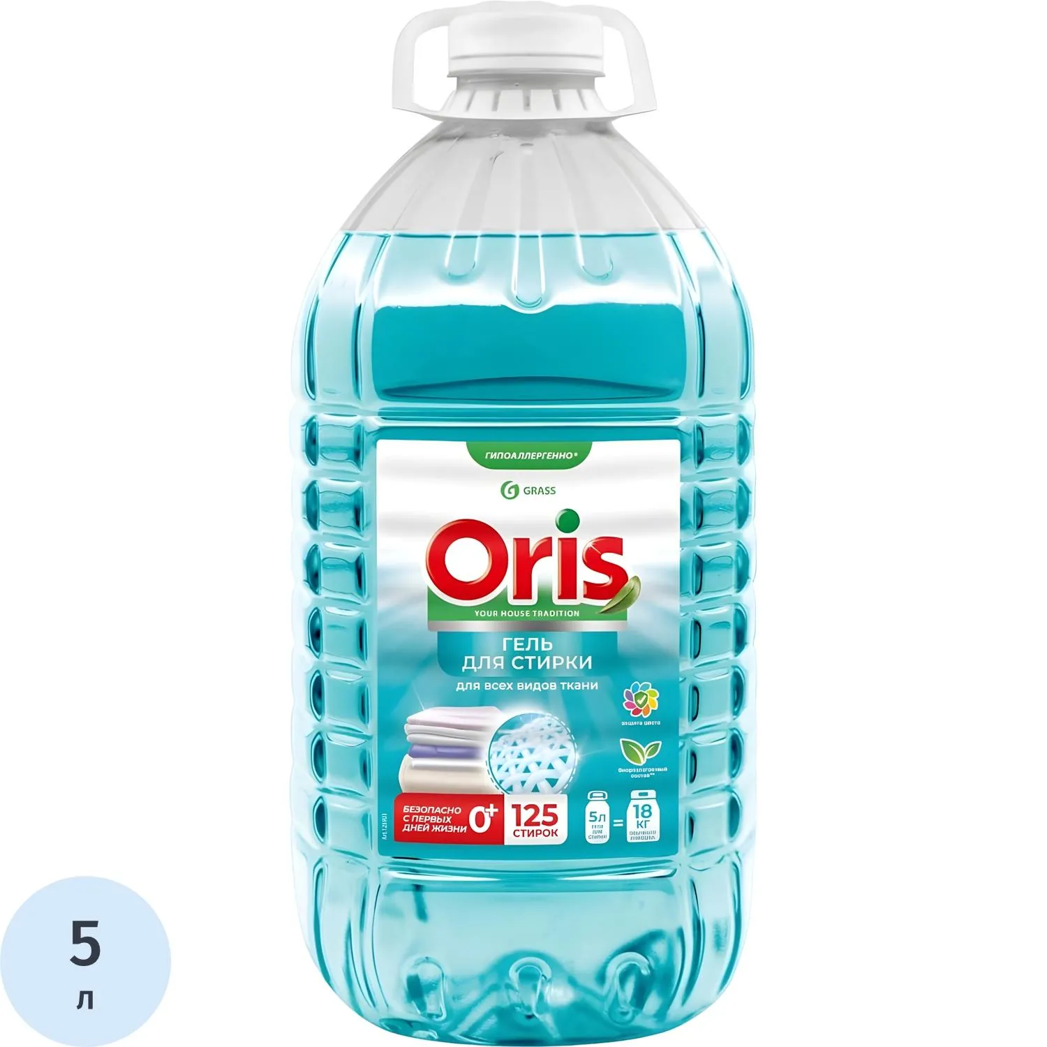превью Гель для стирки Grass Oris 5 л (концентрат)