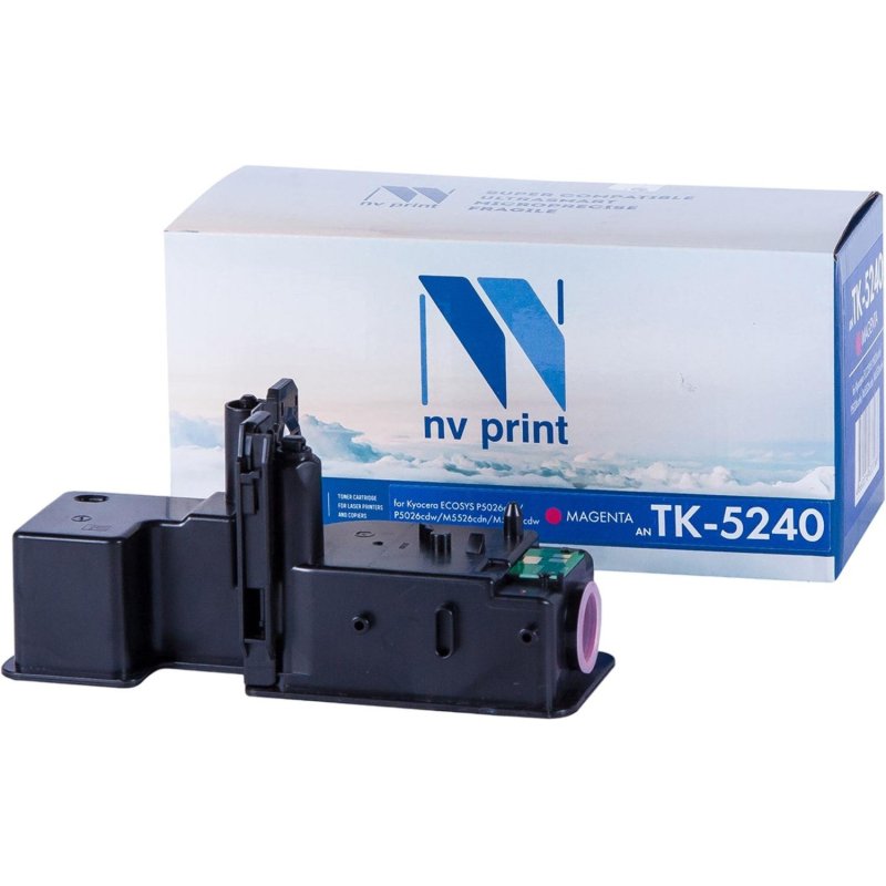 Картридж лазерный NV Print TK-5240M пур. для Kyocera ECOSYS P5026 (ЛМ)
