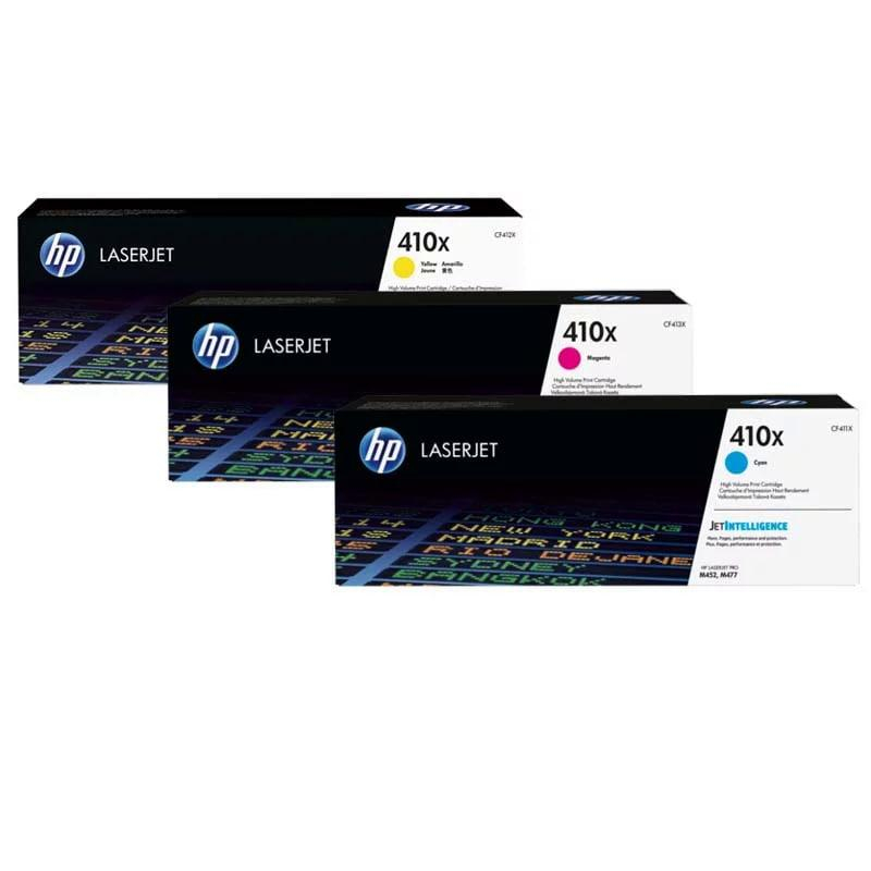 Картридж лазерный HP 410X CF252XM CMY для CLJ 377/477/452 (3шт/уп)