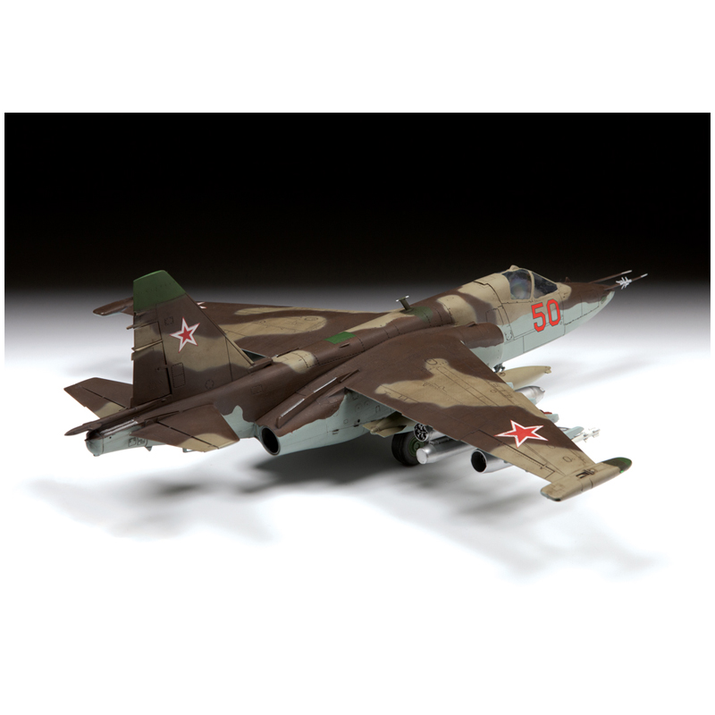 Модель для сборки ZVEZDA «Советский штурмовик СУ-25», картонная коробка