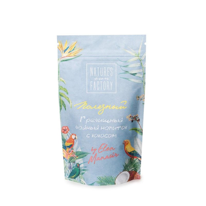 превью Чай Natures own factory гречишный с кокосом 100 г