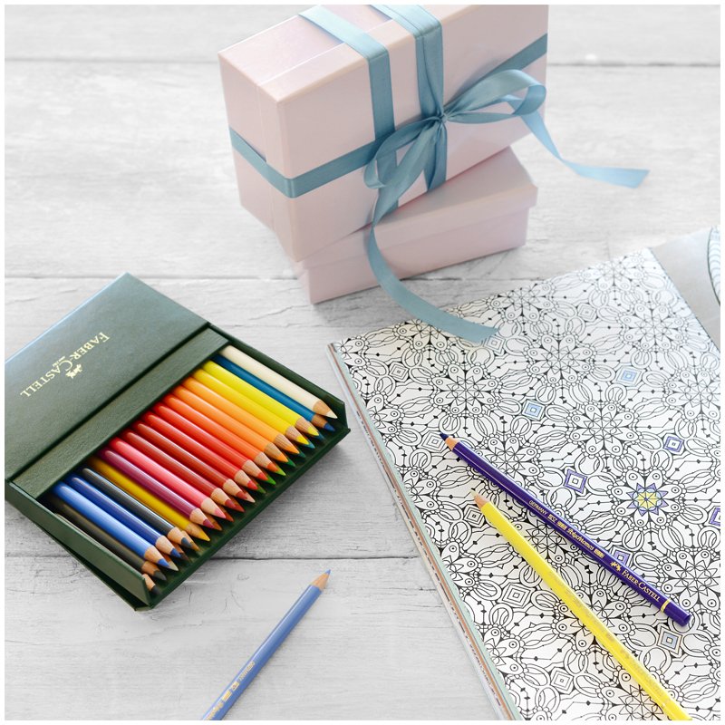 Карандаши цветные художественные Faber-Castell «Polychromos» 36цв., заточен., студийная коробка