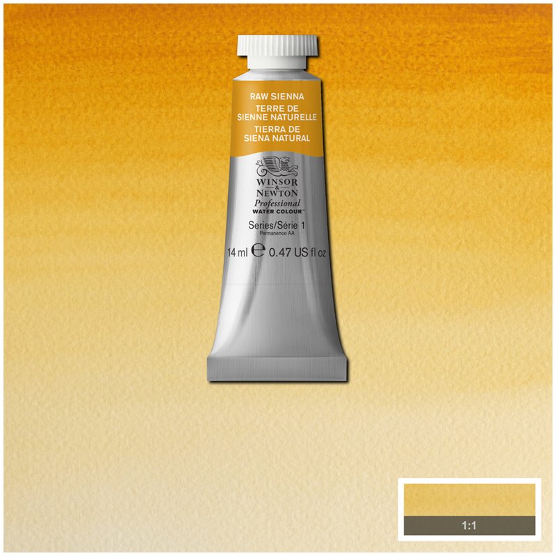 Акварель художественная Winsor&Newton «Professional», 14мл, туба, сиена натуральная