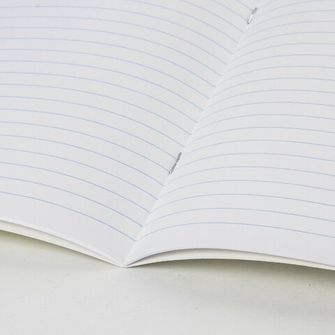 Тетради ДЭК 12 л. КОМПЛЕКТ 10 шт. BRAUBERG КЛАССИКА, линия, обложка картон, БЕЛАЯ