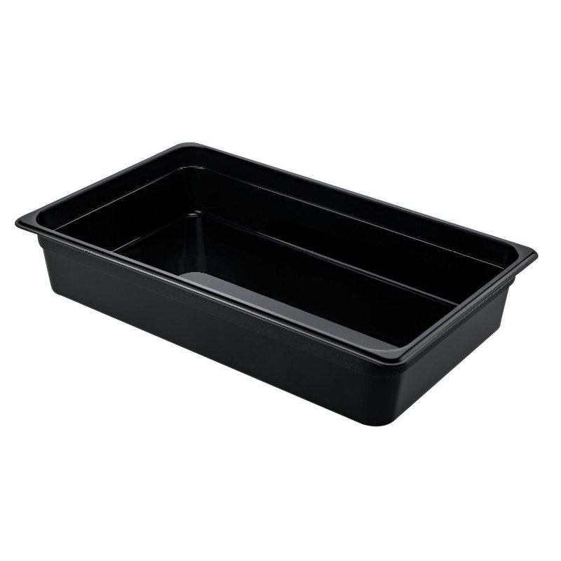 превью Гастроемкость Restola полипроп 1/1×4'' (100мм) 530×325 черная, 422100113