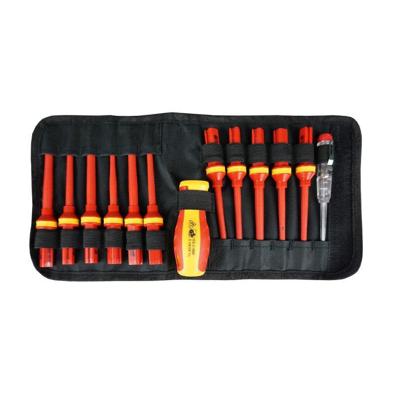 превью Набор отверток диэлектрических до 1000V 13 предметов BERGER BG1064