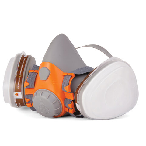Комплект защитный Jeta Safety 6500 (перчатки, полумаска, фильтр, предфильтр, держатель), размер М