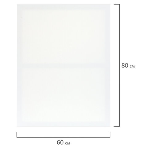 Холст на подрамнике BRAUBERG ART CLASSIC, 60×80 см, 420 г/м2, 45% хлопок 55% лен, среднее зерно
