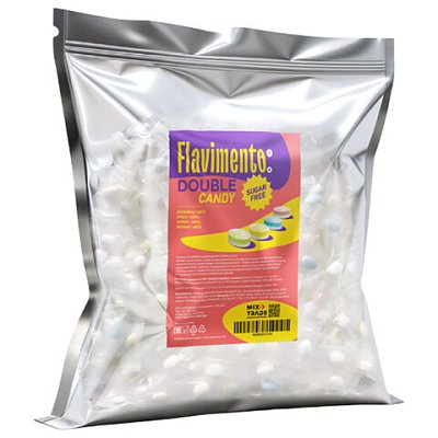Конфеты освежающие FLAVIMENTO «Double Candy» Ассорти вкусов, БЕЗ САХАРА, 500 г