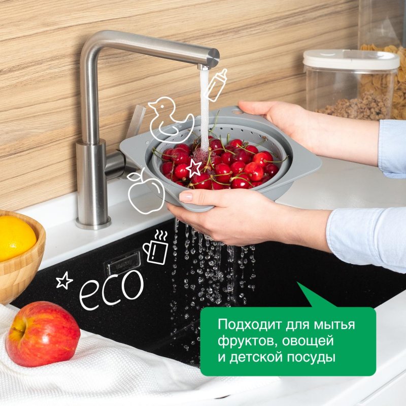 Средство для мытья посуды Synergetic Алоэ концентрат 5 л