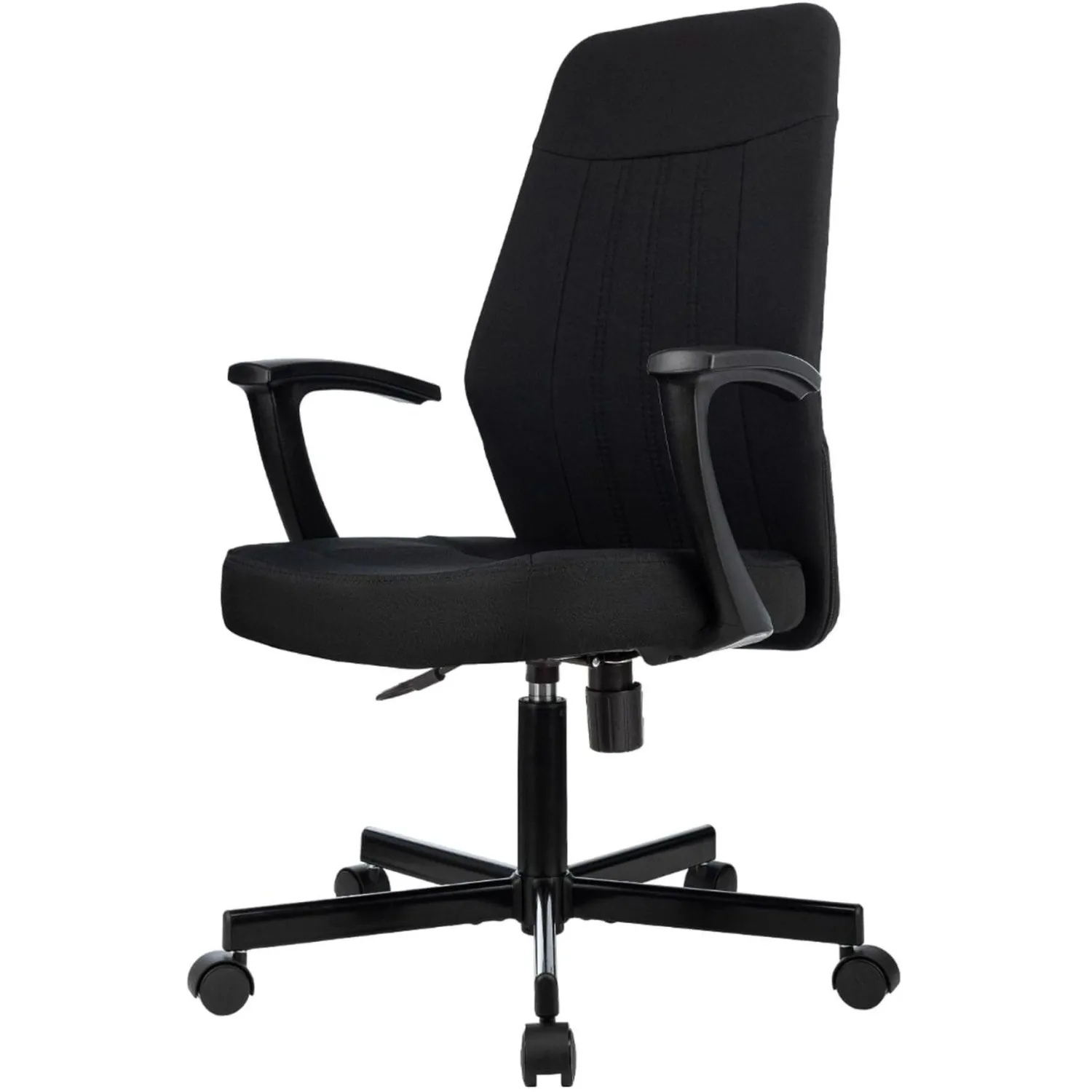 превью Кресло офисное Easy Chair 224 PPU черное (ткань, металл)