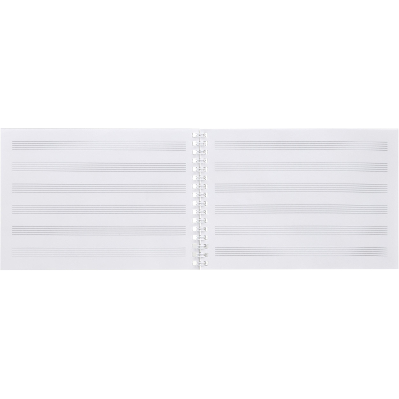 Тетрадь для нот А5 24л., альбомная ИНСТРУМЕНТЫ НА РЕПЕТИЦИИ, 24-1027