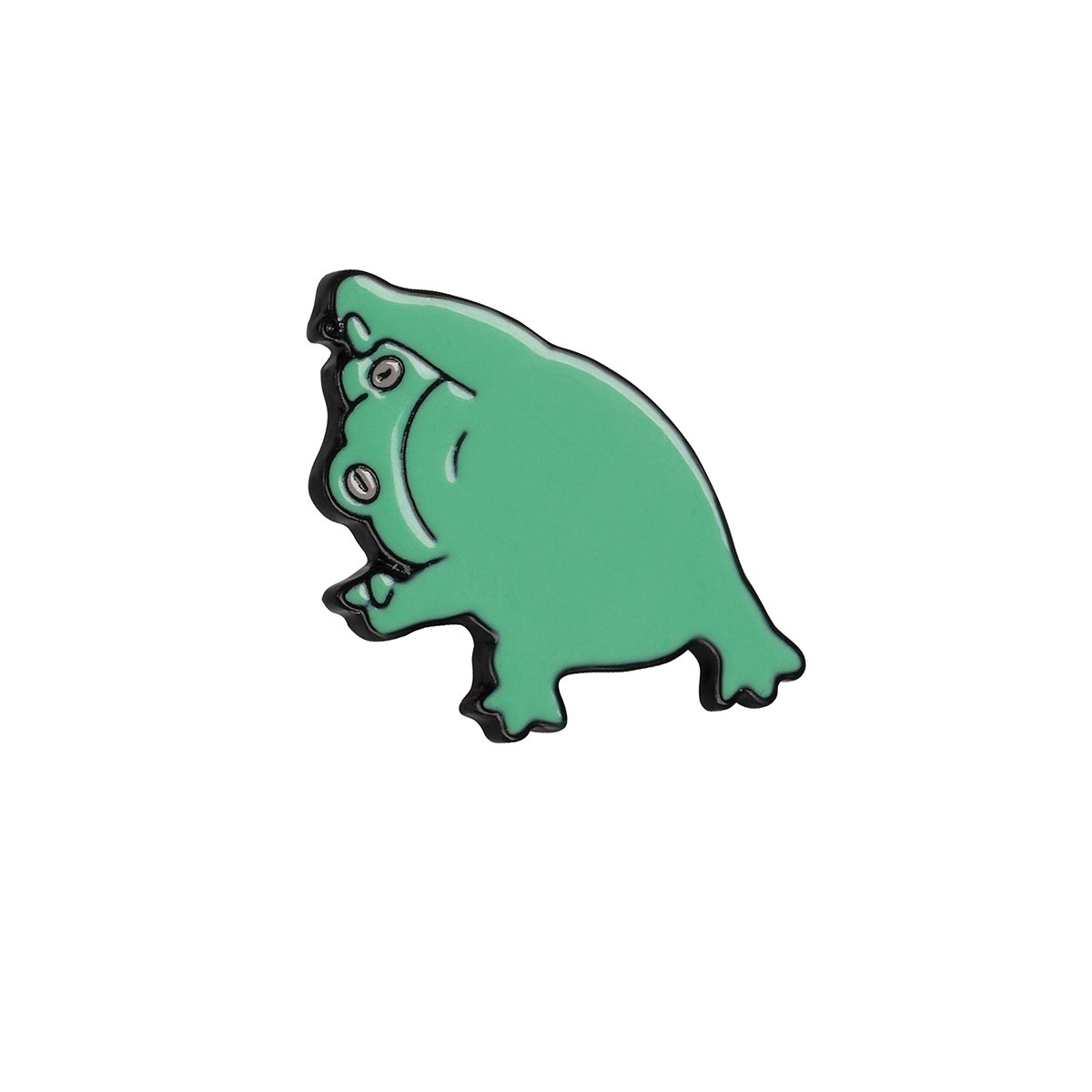 Набор металлических значков MESHU «Frog in trend», эмаль, 4шт