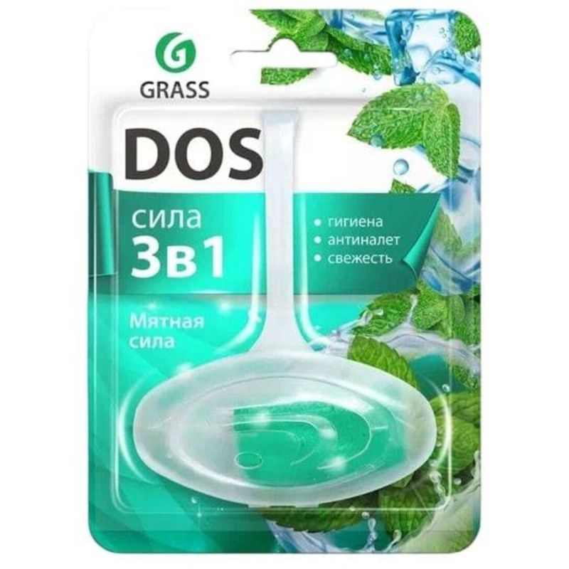 Блок для унитаза подвесной Grass DOS, Мятная сила арт. 1293117 - купить ...