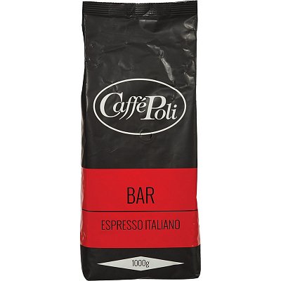 Кофе Caffe Poli Bar в зернах, 1 кг. 