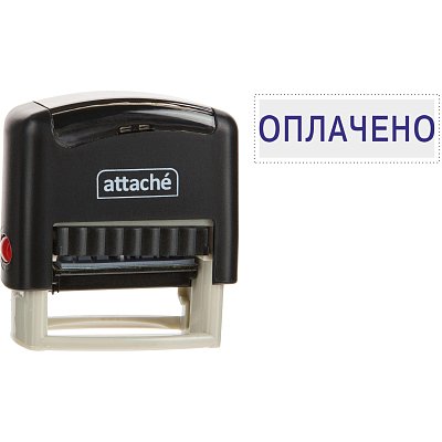 Штамп стандартный Attache ОПЛАЧЕНО 36×5 9011-T 1.2