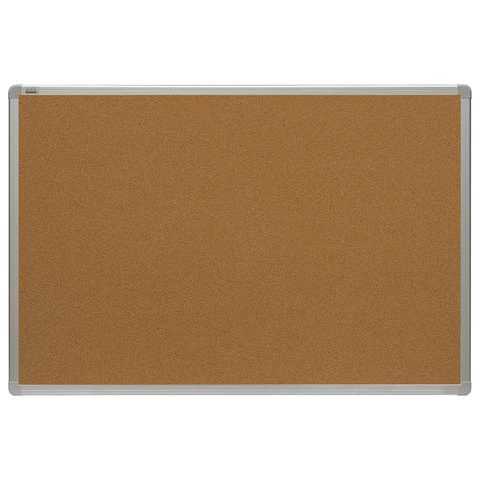 превью Доска пробковая для объявлений (100×150 см), алюминиевая рамка, OFFICE, «2×3» (Польша)
