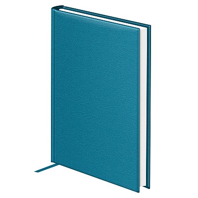 Ежедневник недатированный, А5, 160л., твердый переплет, балакрон, BG «Ariane. Teal», бирюзовый