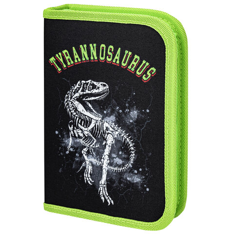 превью Пенал BRAUBERG, 1 отделение, полиэстер, 21×14 см, «Tyrannosaurus»